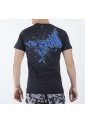 Camiseta Tapout  Negro-Azul de Tapout