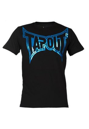 Camiseta Tapout Classic Collection Negro-Azul