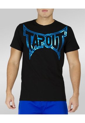 Camiseta Tapout Classic Collection Negro-Azul