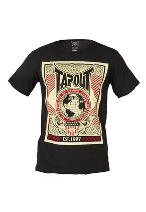 Camiseta Tapout Worldwide Negra