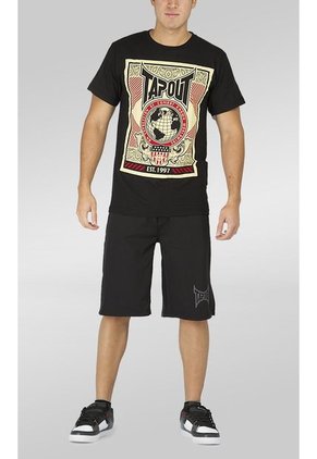 Camiseta Tapout Worldwide Negra