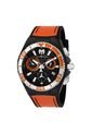 Reloj Para Hombre Technomarine Cruise Tm-115178 Negro Naranja de Technomarine