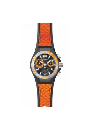 Reloj Para Hombre Technomarine Cruise Tm-115178 Negro Naranja