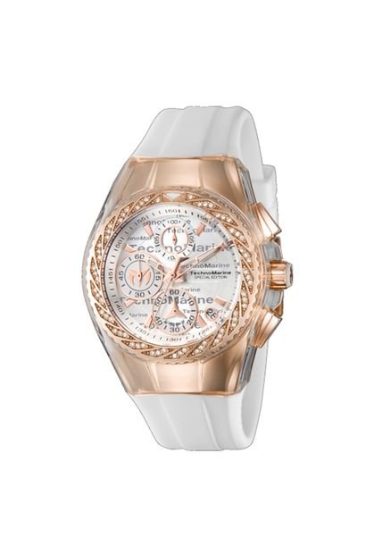 Reloj Technomarine Modelo MT 115385 Blanco Mujer