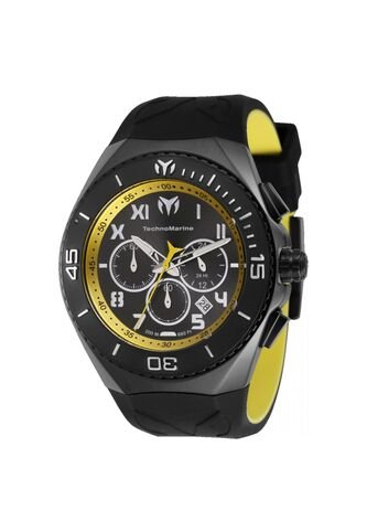 Reloj Technomarine Modelo TM 221045 Amarillo, Negro Hombres Technomarine
