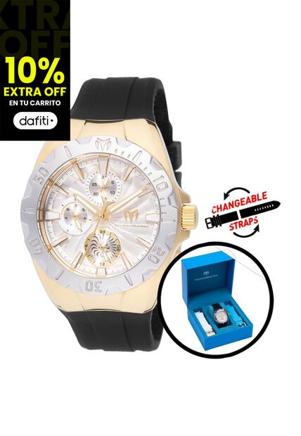 Reloj Technomarine Modelo TM 124010 Blanco, Azul, Negro Dama