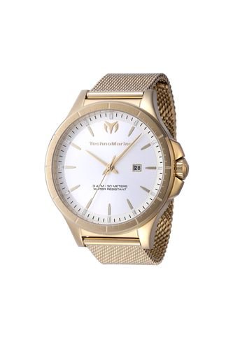Reloj Technomarine Modelo Número De Serie 822006 Oro Hombres Technomarine