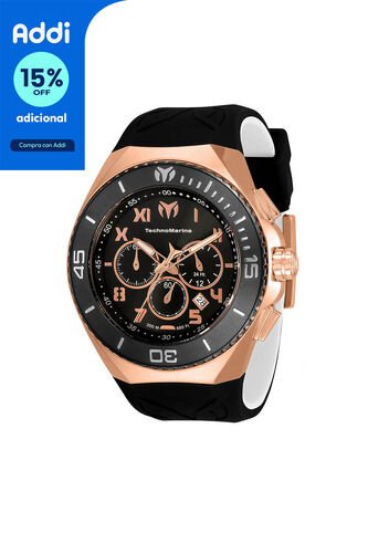 Reloj Para Hombre Technomarine Manta Tm-220007 Blanco Negro Technomarine