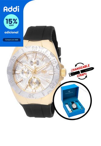 Reloj Technomarine Modelo TM 124010 Blanco, Azul, Negro Dama Technomarine