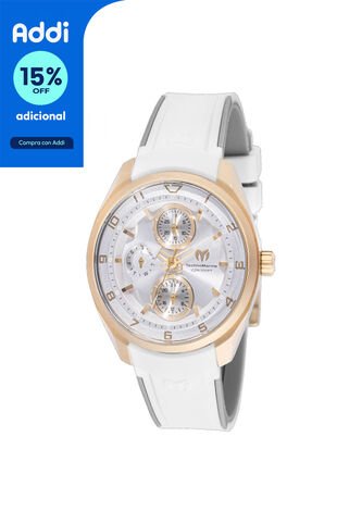 Reloj Technomarine Modelo TM-318113 Blanco, Gris Dama Technomarine