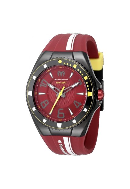 Reloj Technomarine Modelo TM 525008 Rojo Oscuro Hombres