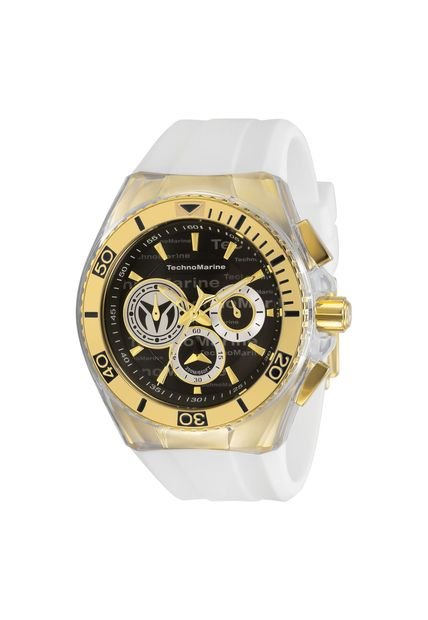 Reloj Para Hombre Technomarine Cruise Tm-118126 Blanco