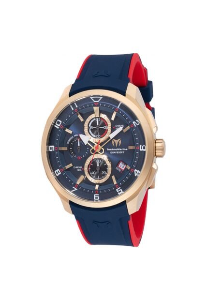 Reloj Technomarine Modelo TM-318127 Azul Marino, Rojo Hombres