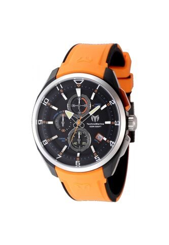 Reloj Technomarine Modelo TM-318128 Naranja, Negro Hombres Technomarine