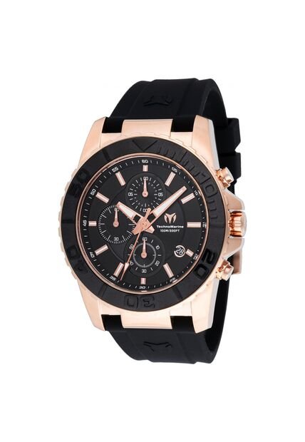 Reloj Technomarine Modelo Número De Serie 725002 Negro Hombres