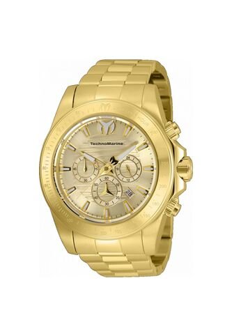 Reloj Technomarine Modelo Número De Serie 220130 Oro Hombres Technomarine