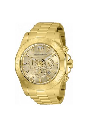 Reloj Technomarine Modelo Número De Serie 220130 Oro Hombres