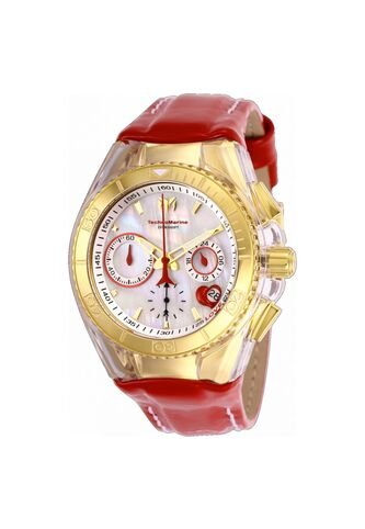 Reloj Technomarine Modelo TM 117003 Rojo, Rojo, Blanco Dama Technomarine