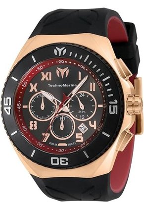 Reloj Technomarine Modelo TM 221046 Negro Rojo Hombre