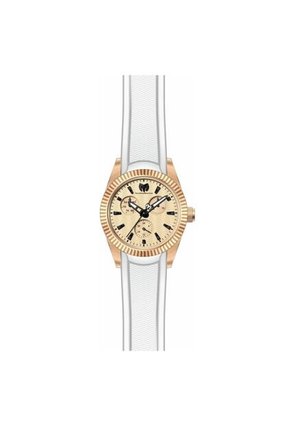 Reloj Technomarine Modelo Número De Serie 724004 Blanco Dama