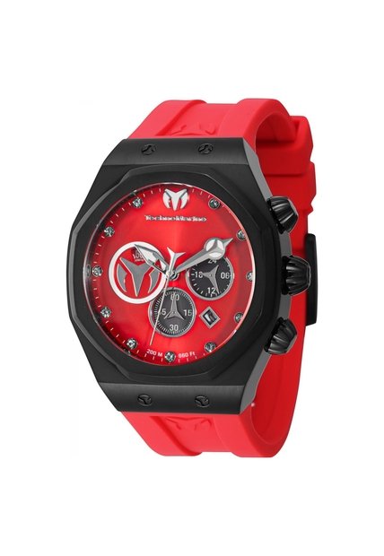 Reloj Technomarine Modelo Número De Serie 523003 Rojo Hombres