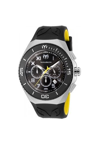 Reloj Technomarine Modelo Número De Serie 215068 Amarillo, Negro Hombres Technomarine