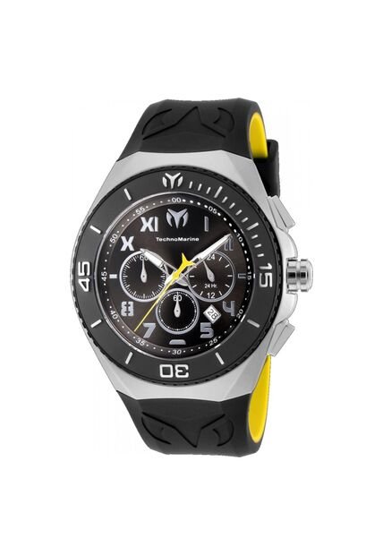Reloj Technomarine Modelo Número De Serie 215068 Amarillo, Negro Hombres