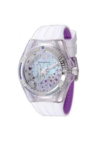Reloj Technomarine Modelo TM 125003 Morado, Blanco Dama Technomarine
