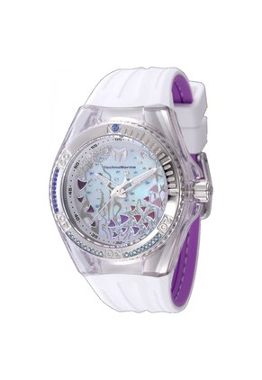 Reloj Technomarine Modelo TM 125003 Morado, Blanco Dama