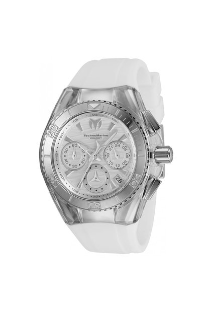 Reloj Technomarine Modelo Número De Serie 120033 Blanco Dama
