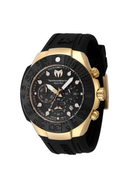 Reloj Technomarine Modelo Número De Serie 523012 Negro Hombre