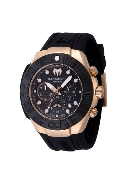 Reloj Technomarine Modelo Número De Serie 523011 Negro Hombre
