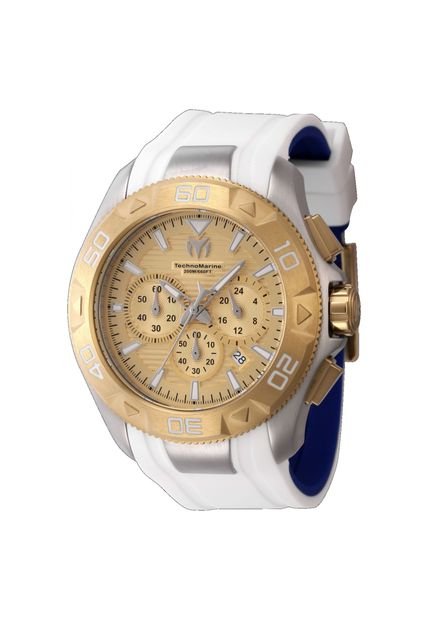 Reloj Technomarine Modelo TM 622006 Blanco Azul Hombres