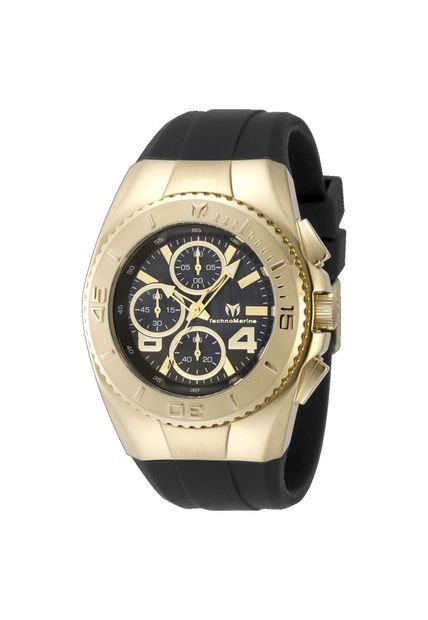 Reloj Technomarine Modelo Número De Serie 124030 Negro, Blanco, Verde Hombres
