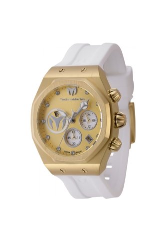 Reloj Technomarine Modelo Número De Serie 523008 Blanco Dama Technomarine