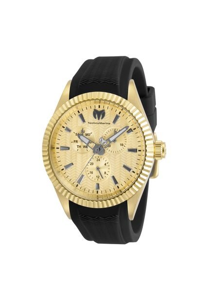 Reloj Para Hombre Technomarine Sea Tm-719024 Negro
