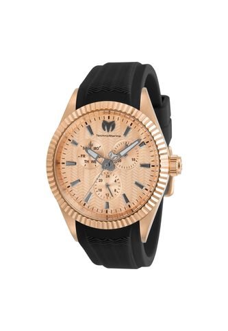 Reloj Para Hombre Technomarine Sea Tm-719026 Negro Technomarine