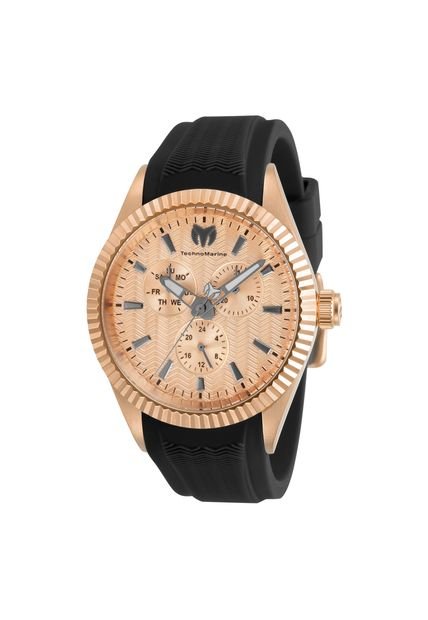 Reloj Para Hombre Technomarine Sea Tm-719026 Negro