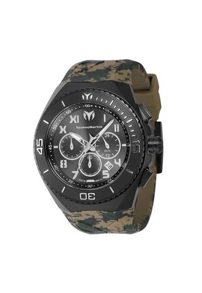 Reloj Para Hombres Technomarine Manta Tm-221044 Verde, Caqui, Marrón