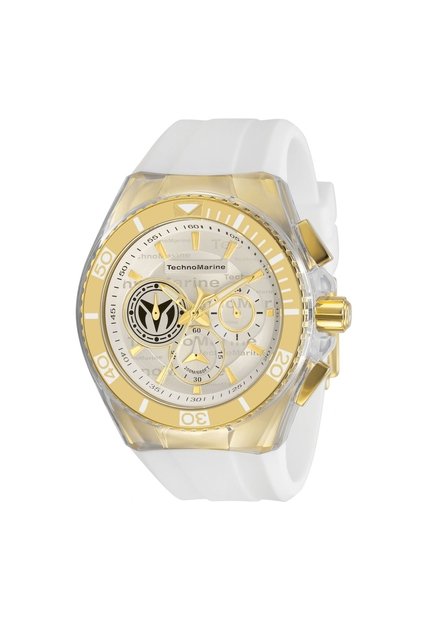 Reloj Para Hombre Technomarine Cruise Tm-118124 Blanco