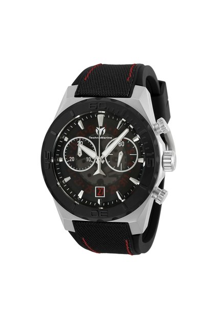 Reloj Para Hombre Technomarine Reef Tm-519006 Negro