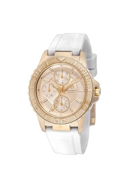 Reloj Technomarine Modelo Número De Serie 725017 Blanco Dama