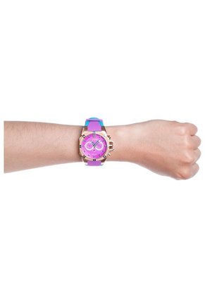 Reloj TECHNOSPORT Violeta-Dorado-Azul Celeste