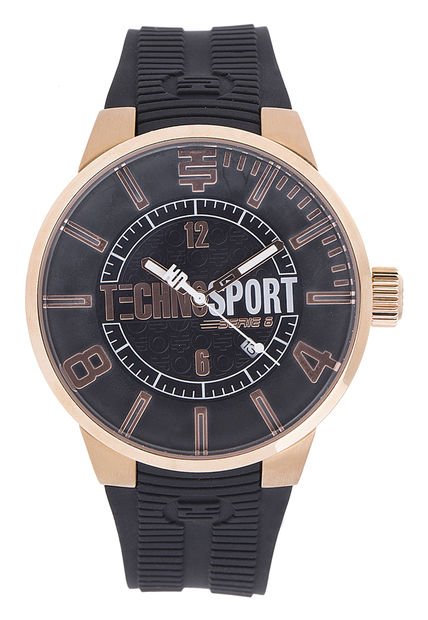 Reloj Negro-Dorado TECHNOSPORT