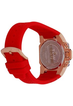 Reloj Rojo-Oro Rosa-Negro TECHNOSPORT