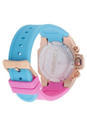 Reloj Azul Turquesa-Rosado-Dorado TECHNOSPORT