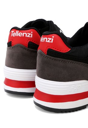 Tenis Hombre Negro*Rojo Tellenzi 040
