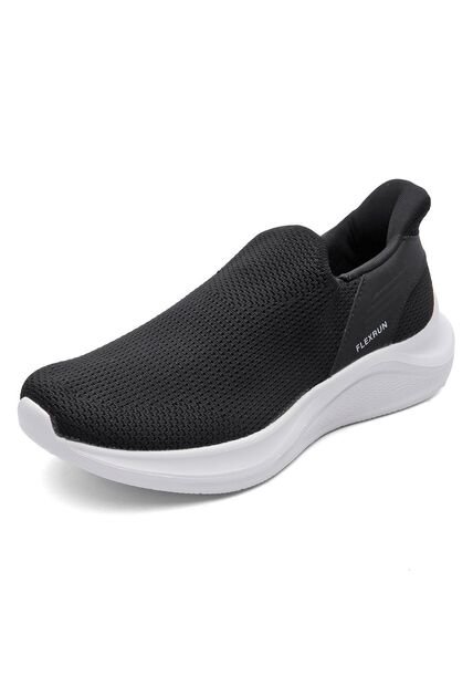 Tenis Running Mujer Negro-Blanco Tellenzi D-076