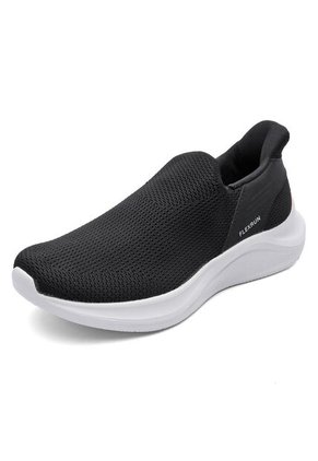 Tenis Running Mujer Negro-Blanco Tellenzi D-076