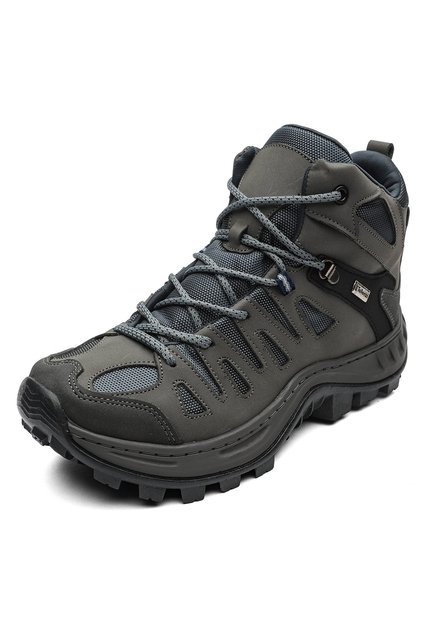 Bota Outdoor Hombre Gris-Azul Tellenzi 2673
